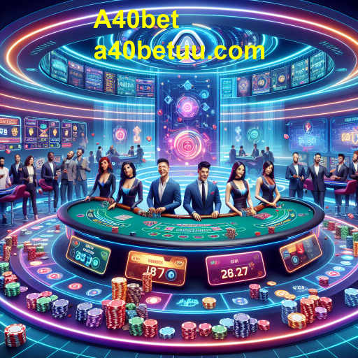 Descubra o Empolgante Mundo das Mesas de Jogos no A40bet